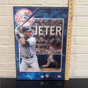 Derek Jeter NY Yankees Hologram Poster
